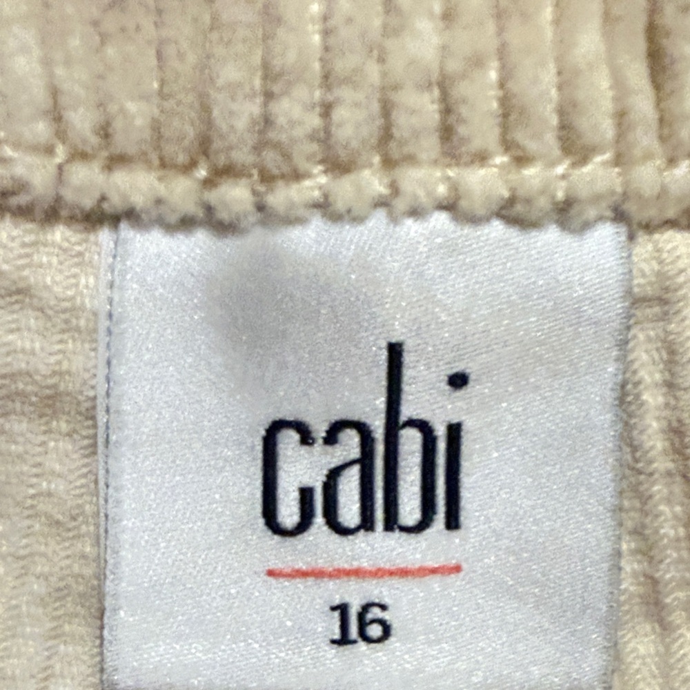 CAbi Cream Ribbed Knit Garment - Picture 2 of 4